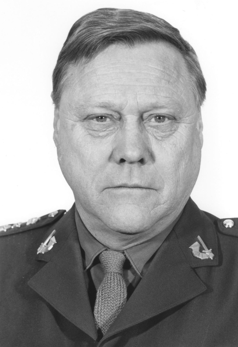 Överste 1 och regementschef vid Skaraborgs regemente Arne Lindblom.