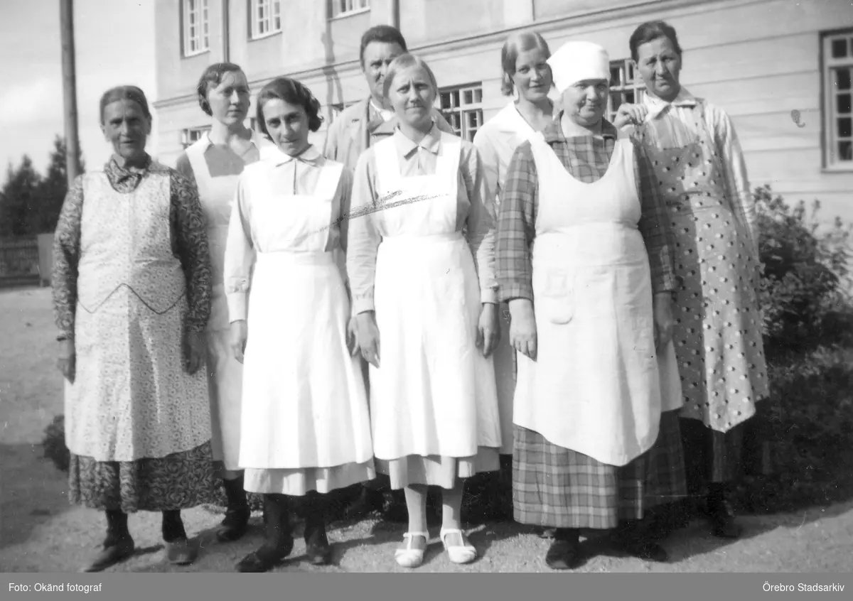 Sköterskor på norra sjukhemmet