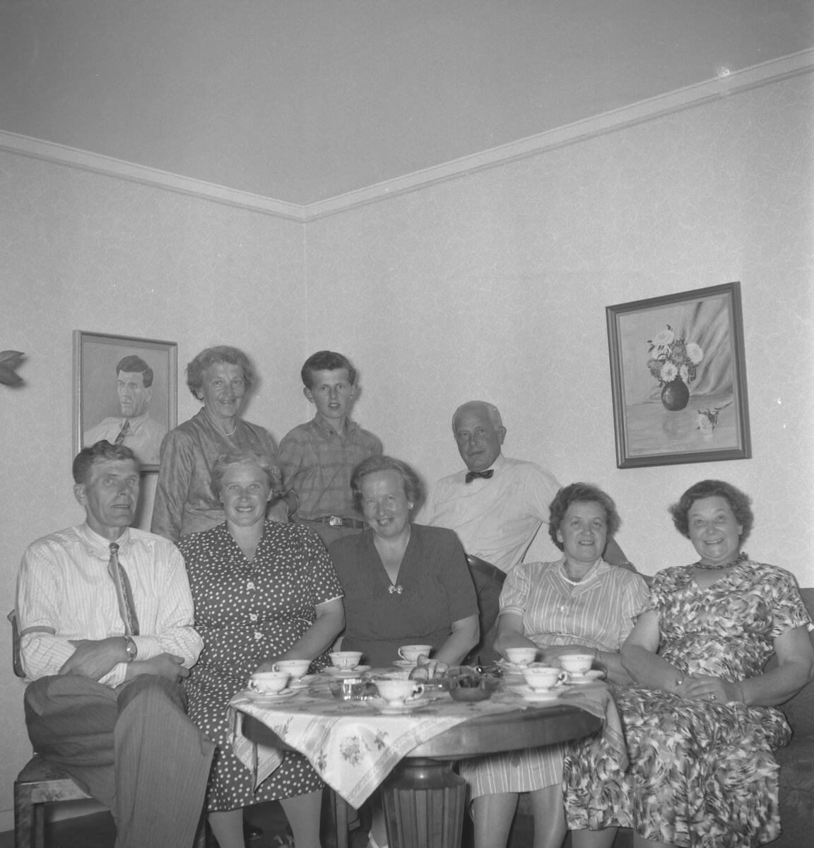 Einar Vestins familj.