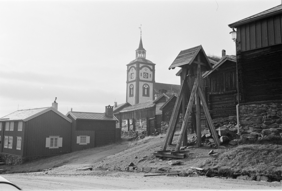 Bybebyggelse på Røros.