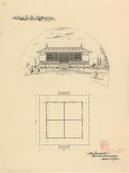 Hytte for Sør-Amerika [Fasadeoppriss]