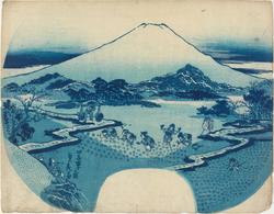 Fuji-fjellet sett fra Tago [Grafikk]