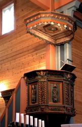 DOK:2000, Bjørnsonfestivalen, Nesset, kirke, interiør,