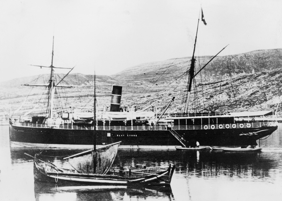 transport båt, eksteriør, D.s Olaf Kyrre
