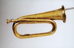 postmuseet, gjenstander, posthorn, trompettype, lenke