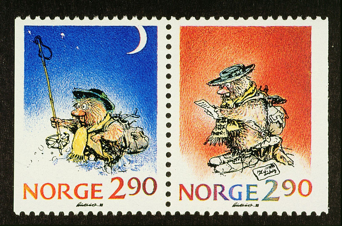 frimerker, NK 1056, NK 1057, Ludvig
