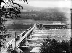 Kort: Nord-Fron. Kongslis bryllup på Sundbroen.