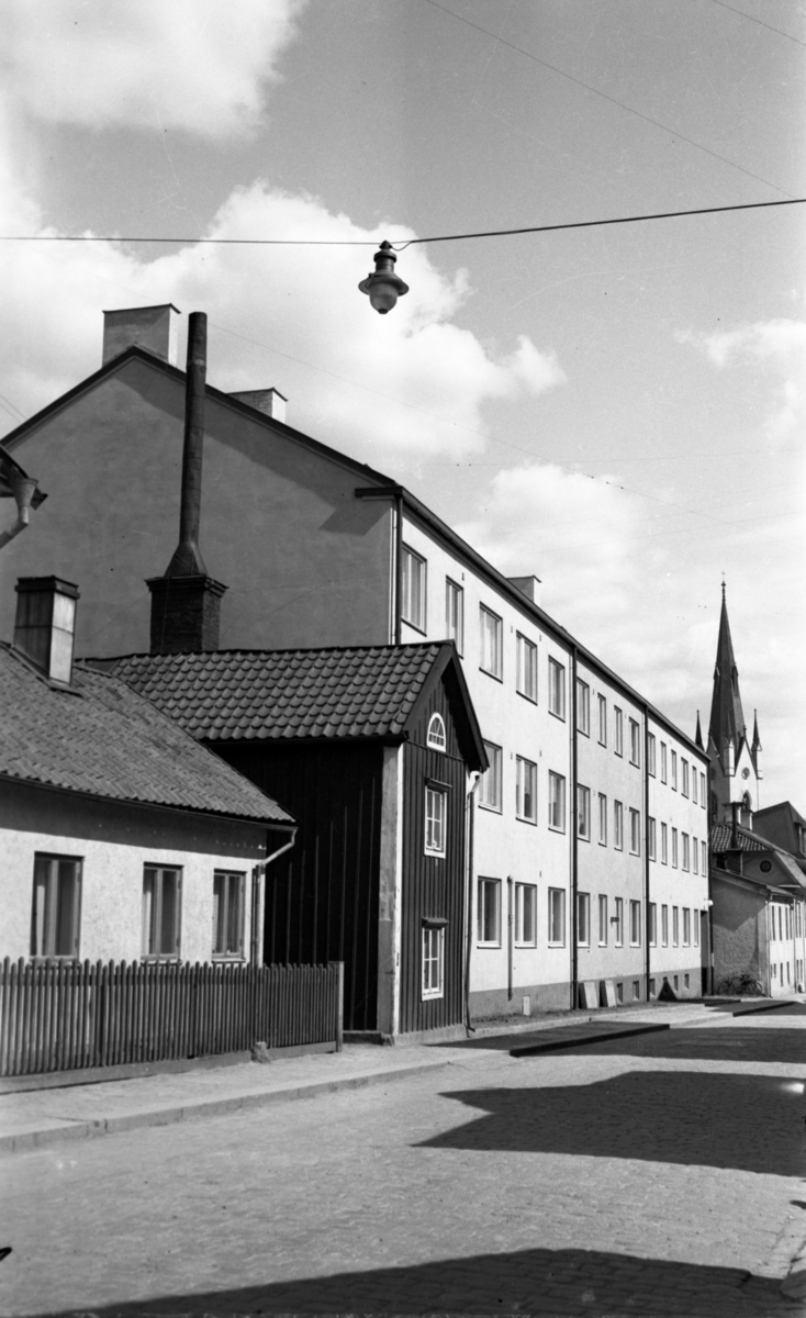 Äldre bebyggelse på övre Hunnebergsgatan.