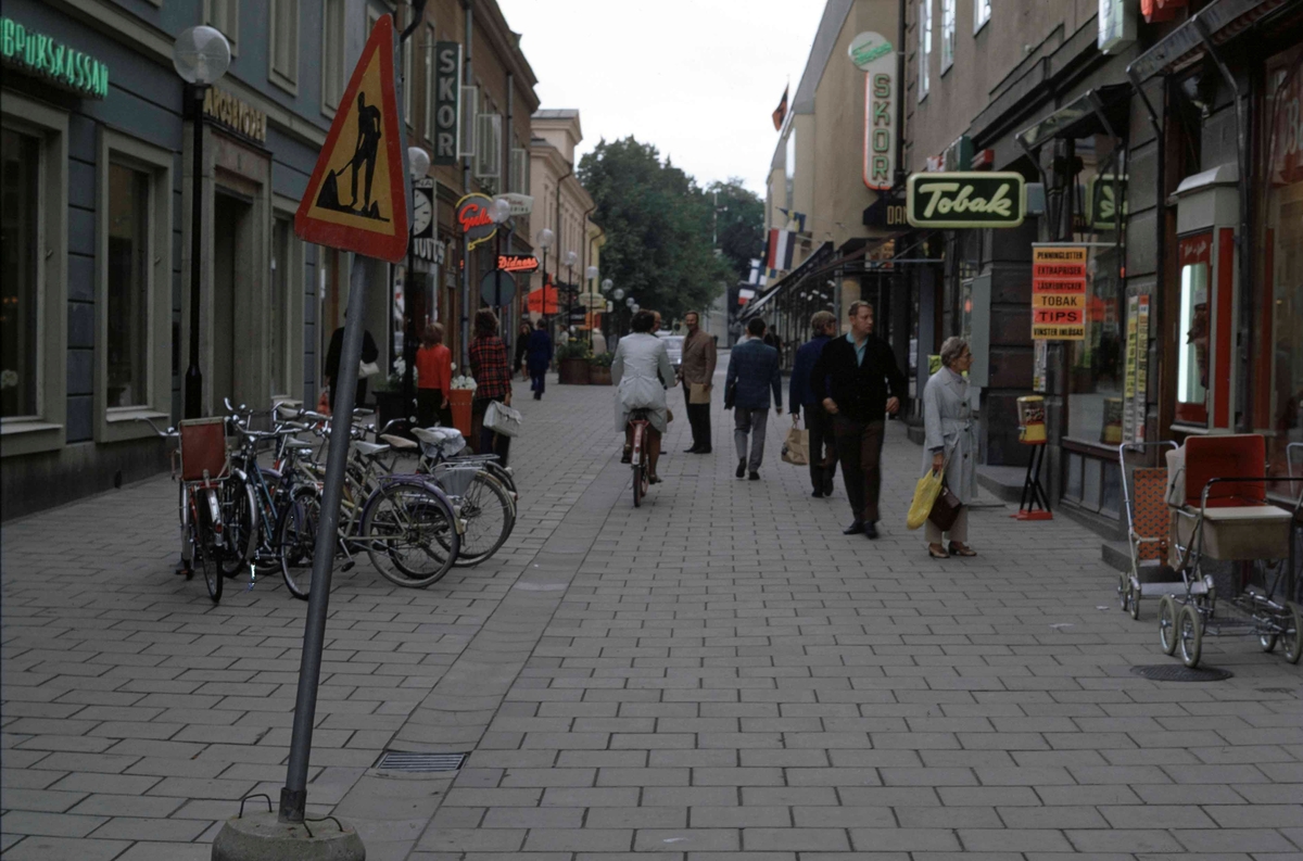 Köpmangatan i Västerås - Västerås Stadsarkiv / DigitaltMuseum