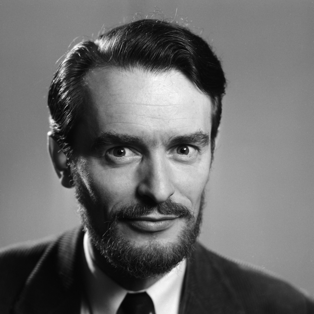 Journalisten Lars Grönlund, 1958.