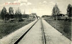 Solørbanen ved Namnå stasjon, kort tid etter banens åpning