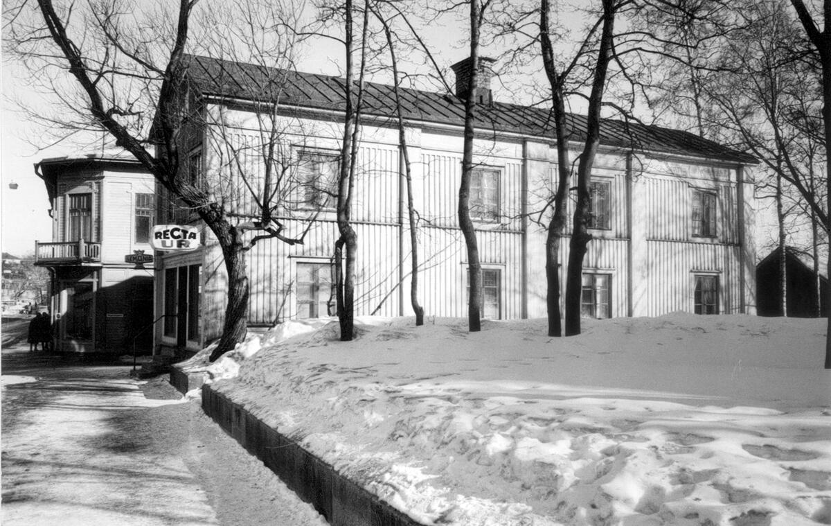 Karlströms uraffär, belägen vid nuvarande polisstation.