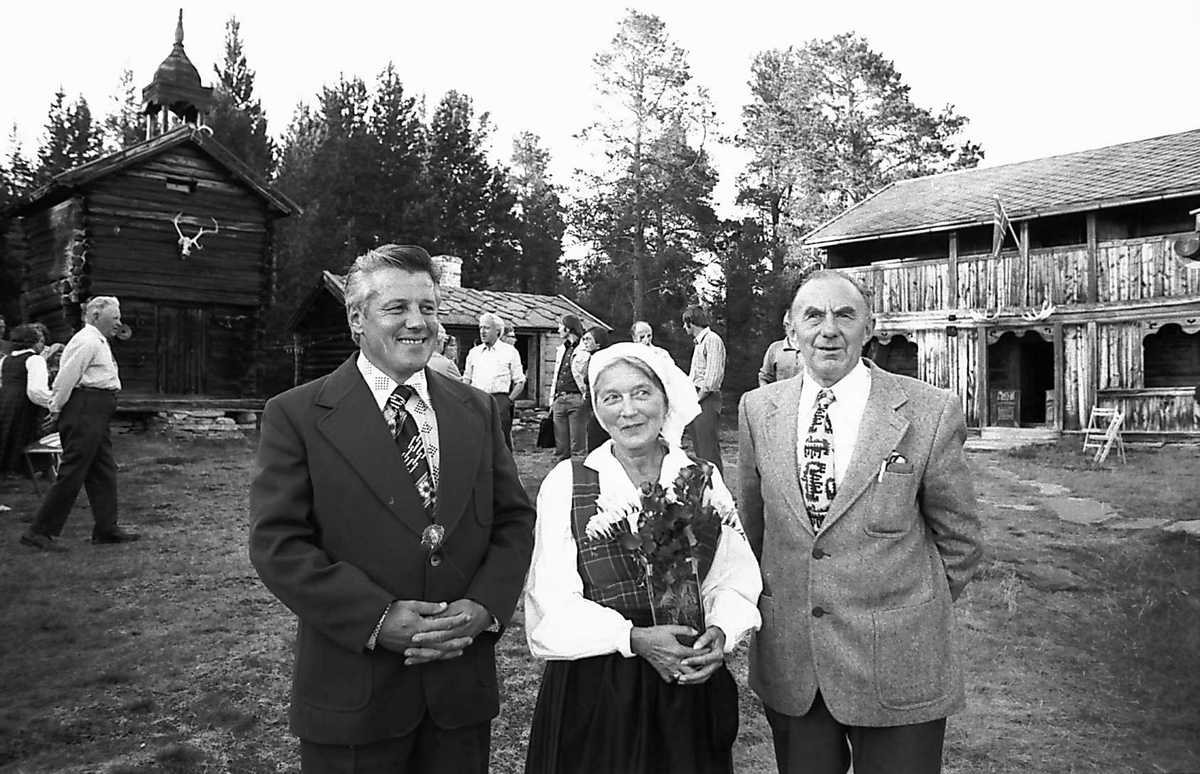 Samrådingsmøte 1976, T. Segelche, P. H. Støen, H. Bonesvoll. 