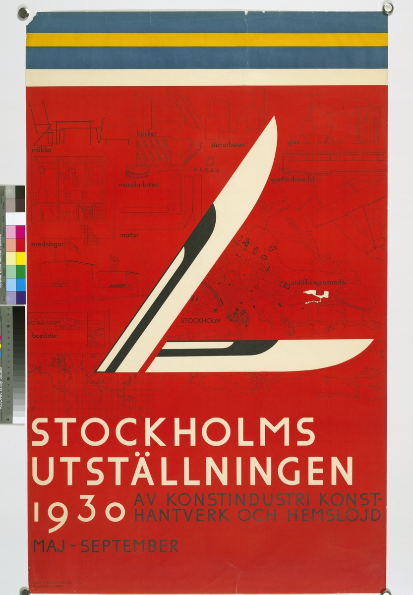 Stockholmsutställningen 1930
Affisch