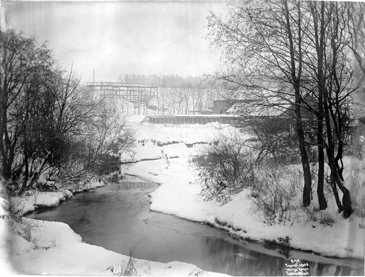 Vinter - Loelven 1903