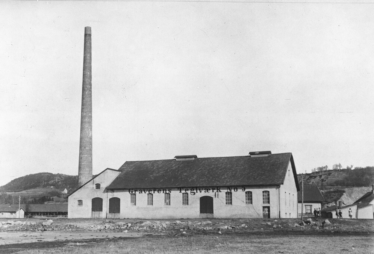 Graverens Tæglverk A/S, gammel fabrikkbygning.