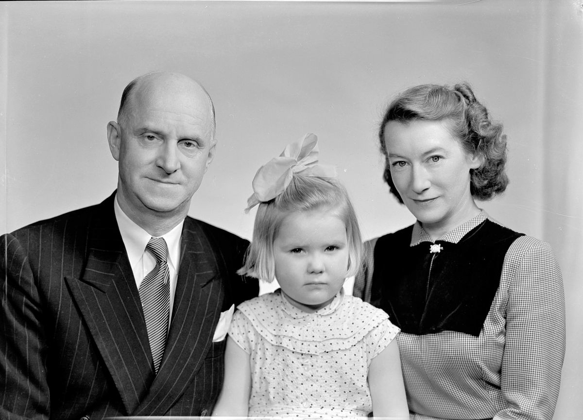 Lars og Gudveig Murbræck med datteren Marit