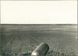 Vänersborg. Vy över Tunhemsslätten med Restads sjukhus i bak