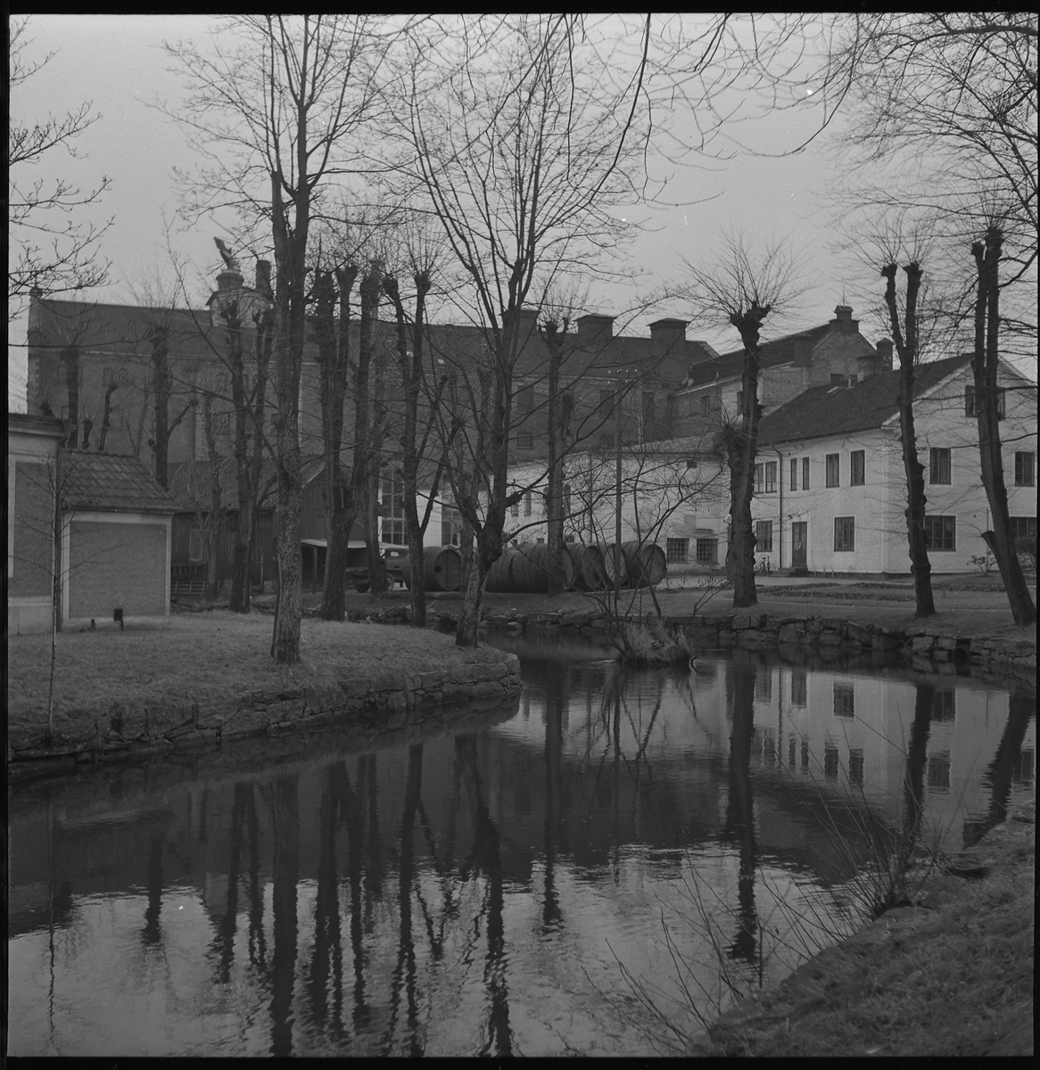 Alingsås Bryggeri, Lillån, dec 1950