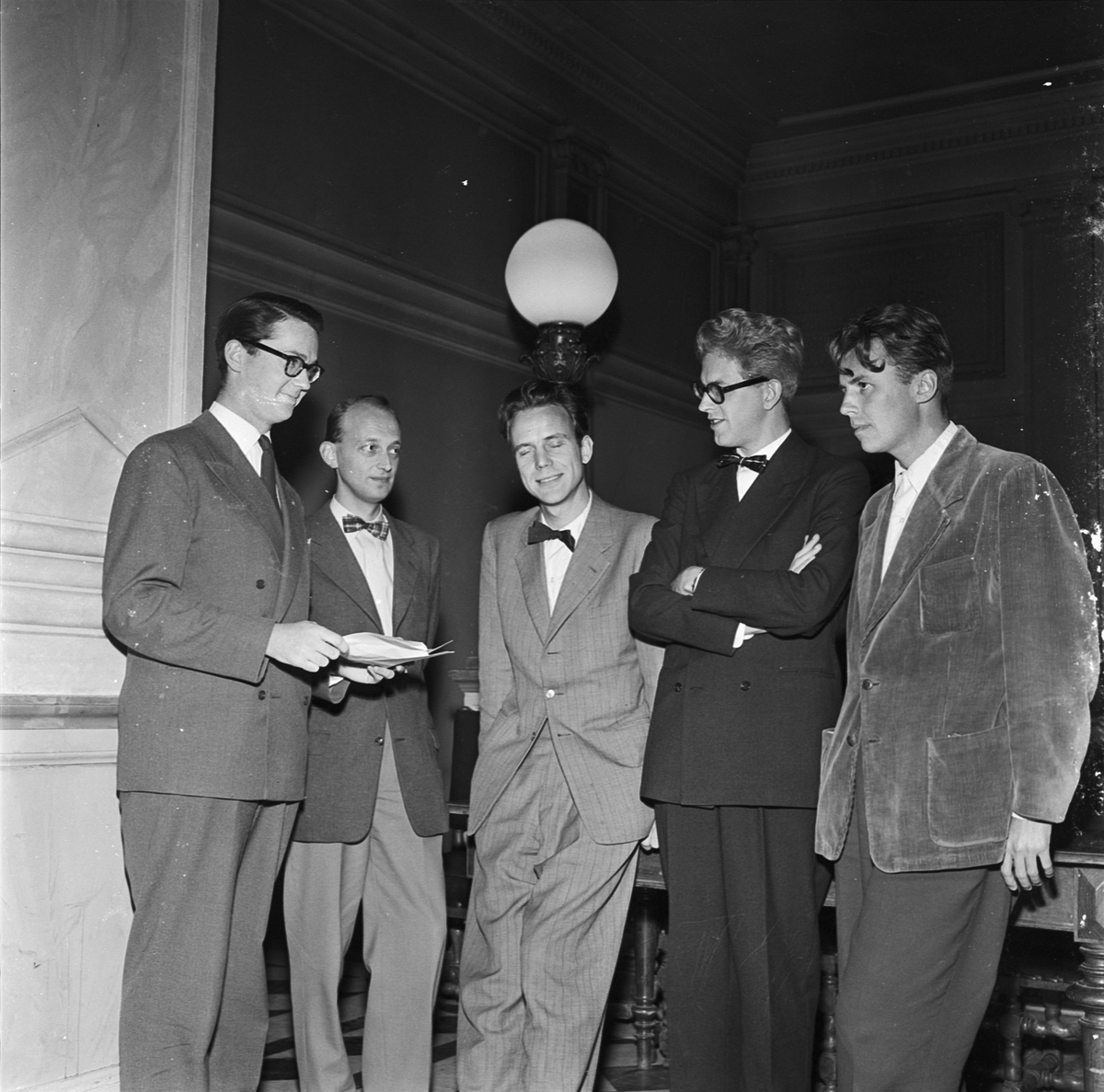 Studentdebatt, politisk debatt på Norrlands nation, Uppsala 1956