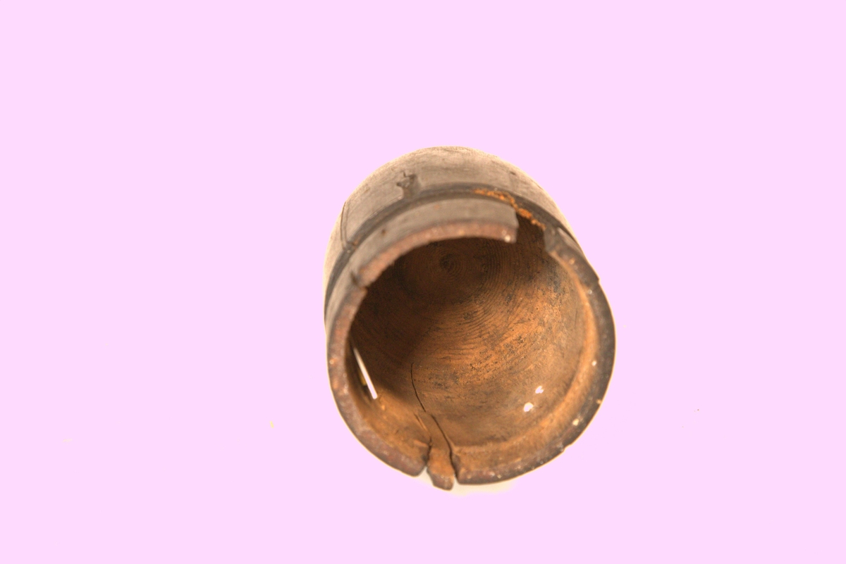 Sylinder halvkuleformet i tre fra København 1807