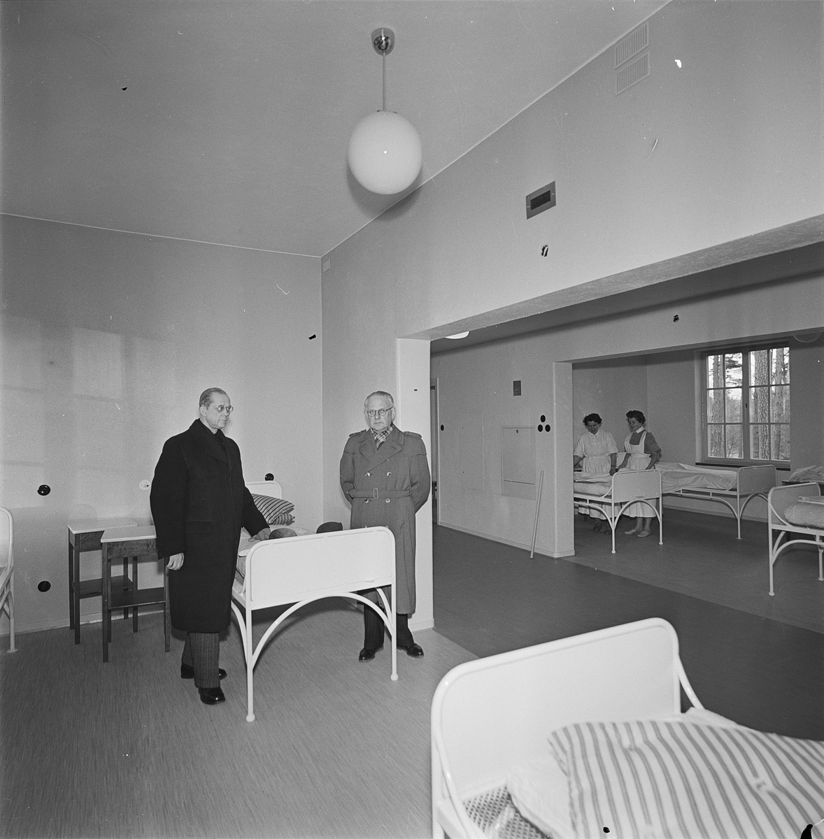 Ulleråkers sjukhus, Uppsala 1956