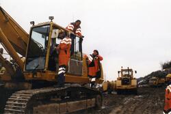 Utbedring på Dugnadsvegen - Skar i Saltdal 1998