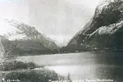 Høyanger 1916. Foto: Vestfoldmuseene.