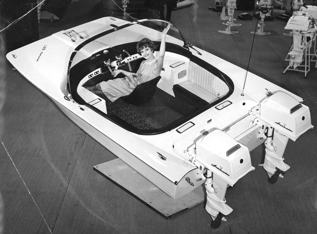 Ockelbo Lux Futura, byggd i ett enda exemplar för båtmässan Allt för Sjön 1961.