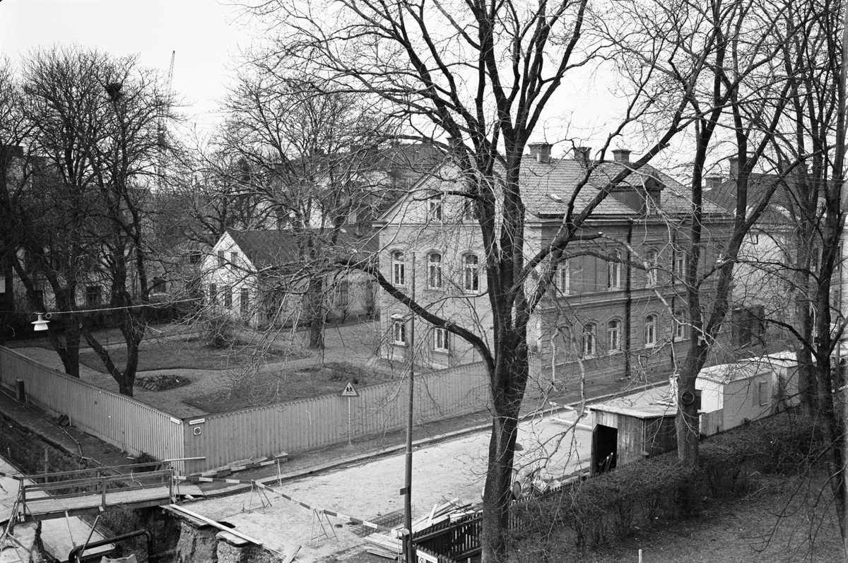 Dragarbrunnsgatan - Kålsängsgränd, kvarteret Grimhild (Högne), Uppsala 1965