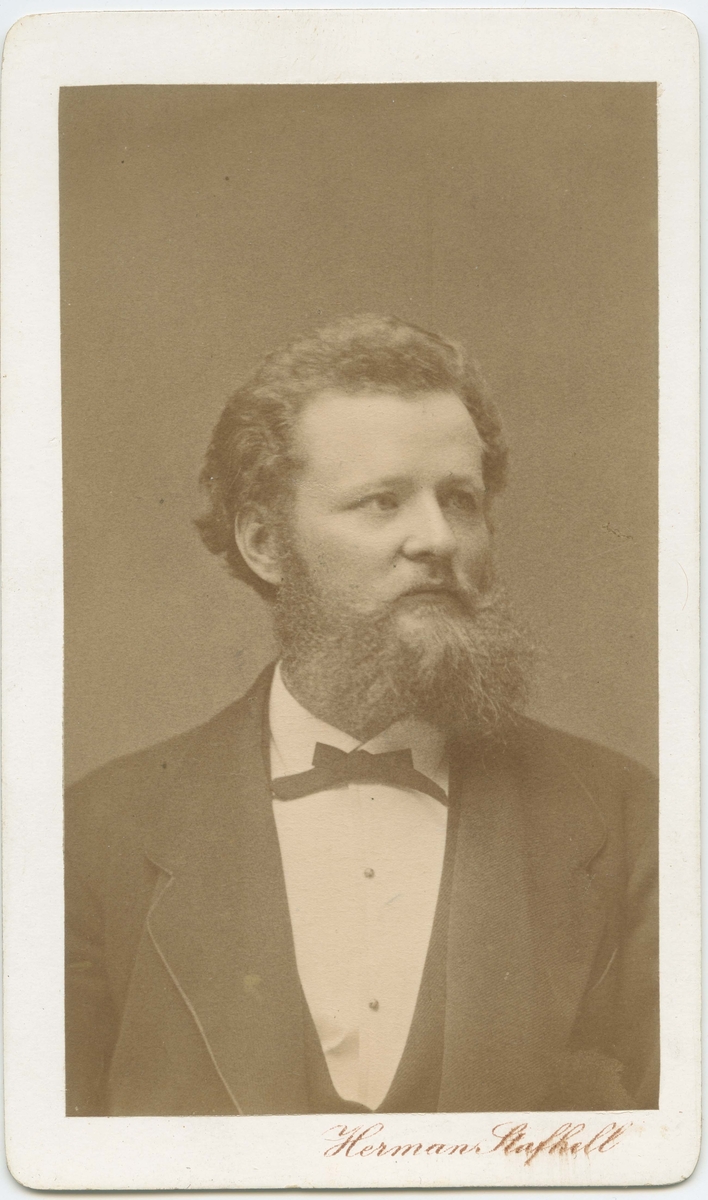 Porträtt på Axel Broman ingenjör Fridhem Huskvarna.