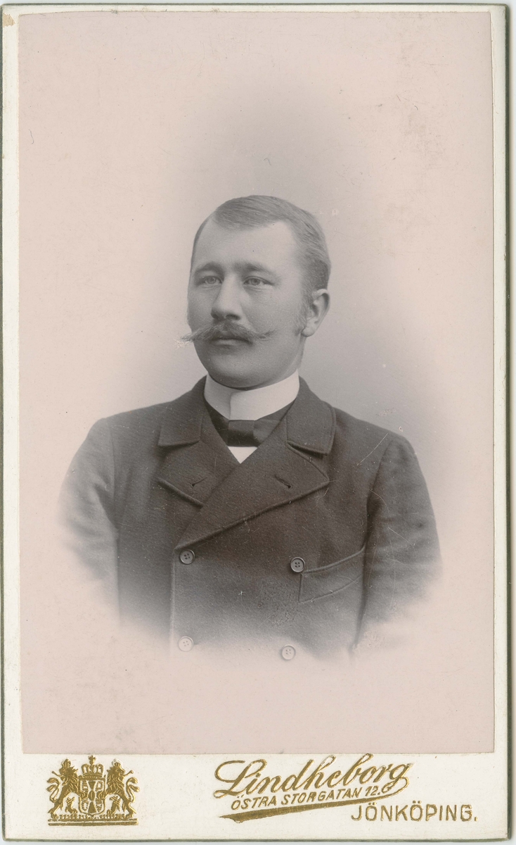 Porträtt på Axel Bruno Kämparp Habo.