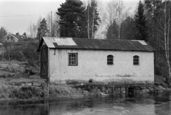 Løten, Ådalsbruk, Klevfos Industrimuseum, eksteriør av togst