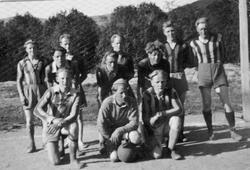 Fotballaget til Nordberg Idrettslag 1949/1950