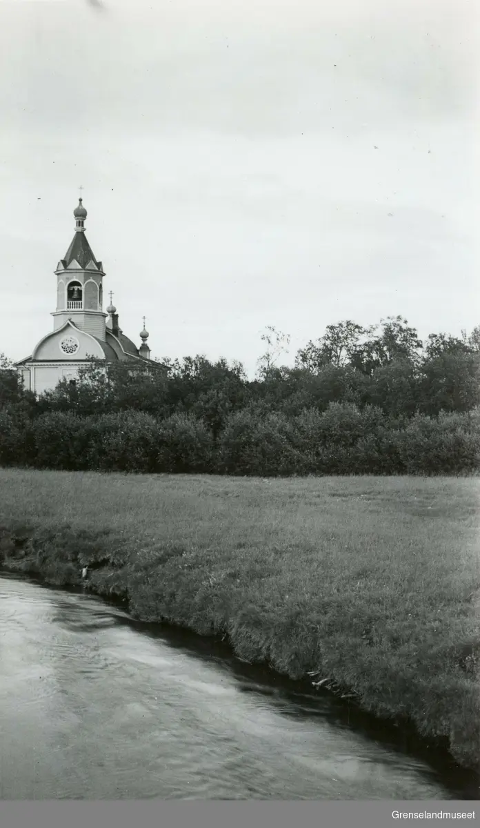 Klosterkirken i Petsjenga (Petsamo) i Russland.