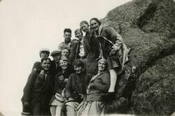 Tekst i album: Fra fjellturer på Ånsvikfjellet 1920-30-talle