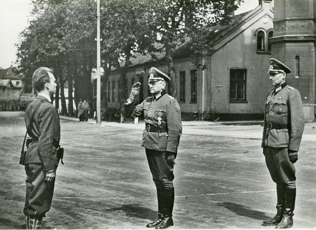 Maktovertakinga på Akershus 1945.