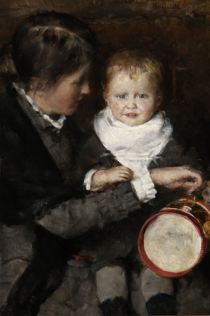 Mor og barn [Maleri]
