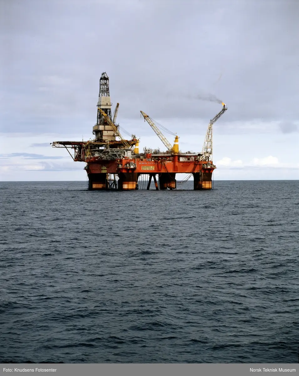 Oljeplattformen Veslefrikk B på Veslefrikk-feltet i Nordsjøen