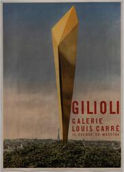 Gilioli - Galerie Louis Carré [Utstillingsplakat]