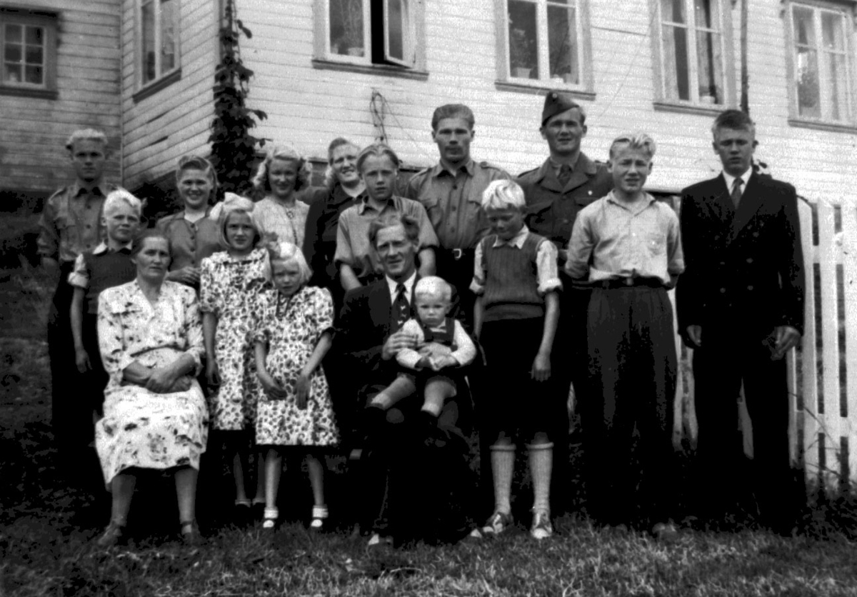 Familien Øvre med 14 barn, Balsfjord