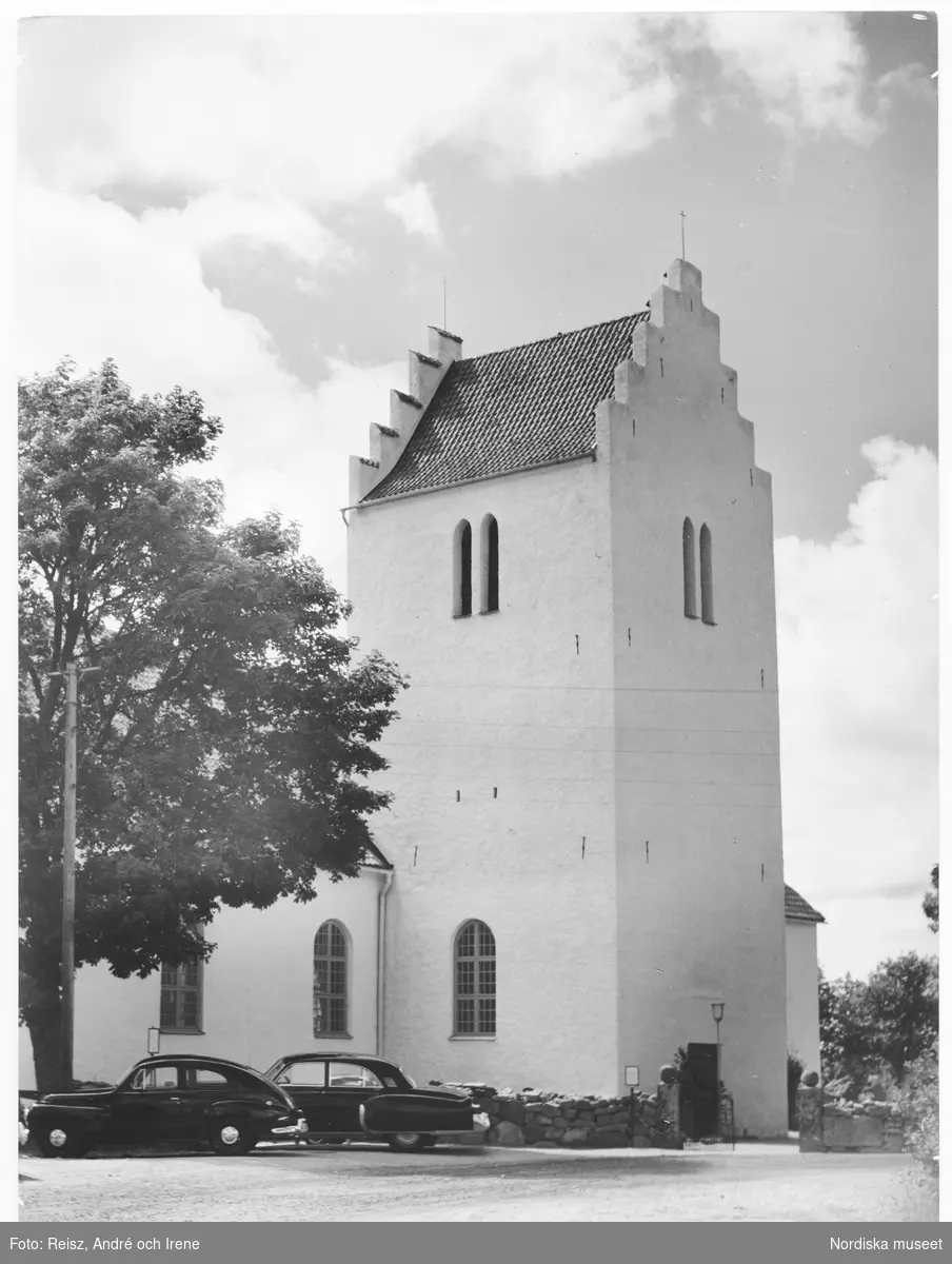 Blekinge. Kristianopel kyrka, staden Kristianopels första kyrka uppförd vid stadens grundläggning år 1600.