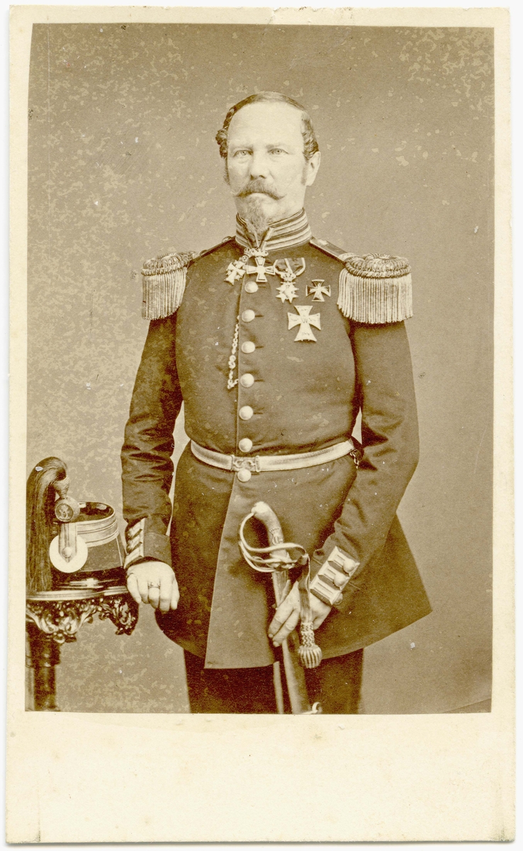 Georg Abraham Fleetwood, friherre, hovjägmästare.  Intendent och föreståndare för Livrustkammaren 1854-67.