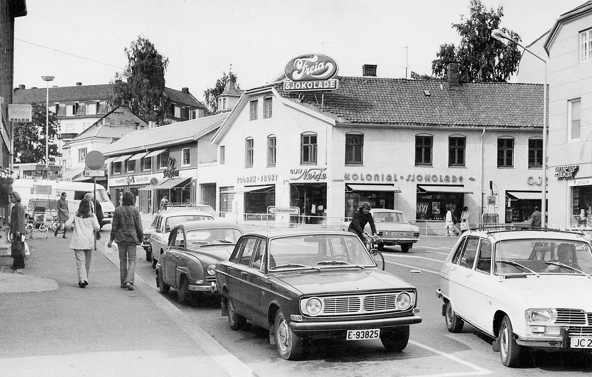 Krysset Hunnsveien-Storgata på 70-tallet