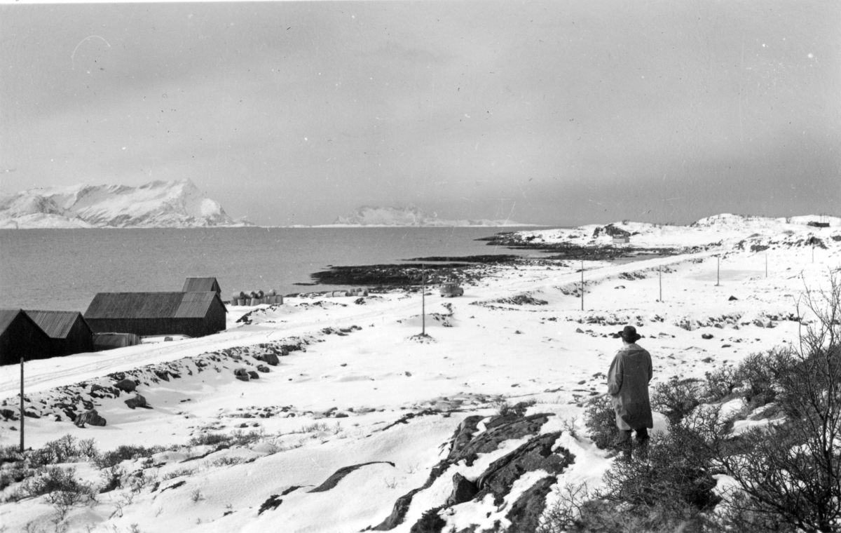 Første byggetrinn av Bodø Hovedflystasjon. 