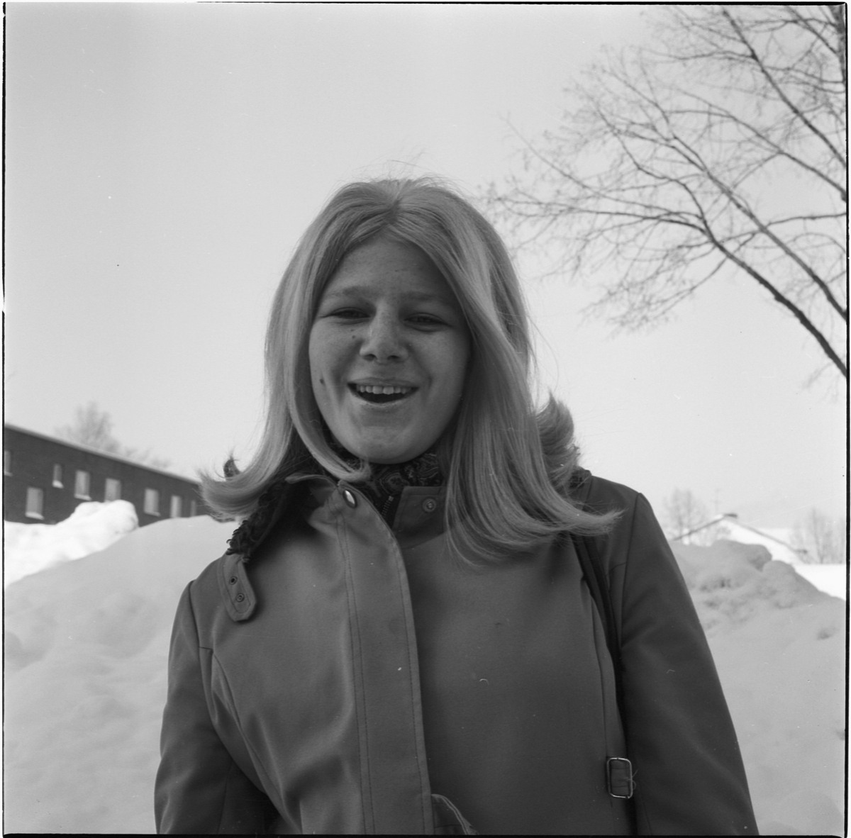 Anette Johansson, kranskulla på Distansloppet, Tierp, Uppland 1970