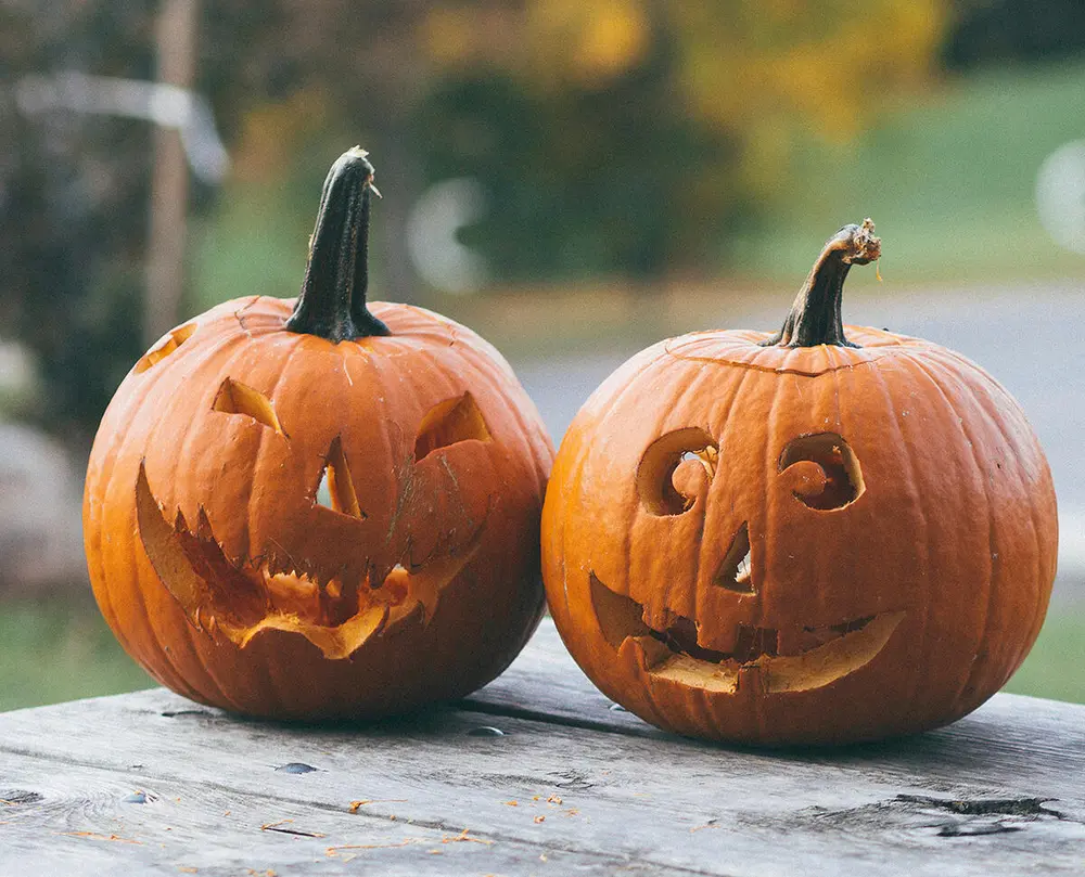 Gresskar og Halloween hører sammen