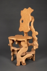 Wood Clay Chair No. 4 [Tremasseobjekt]