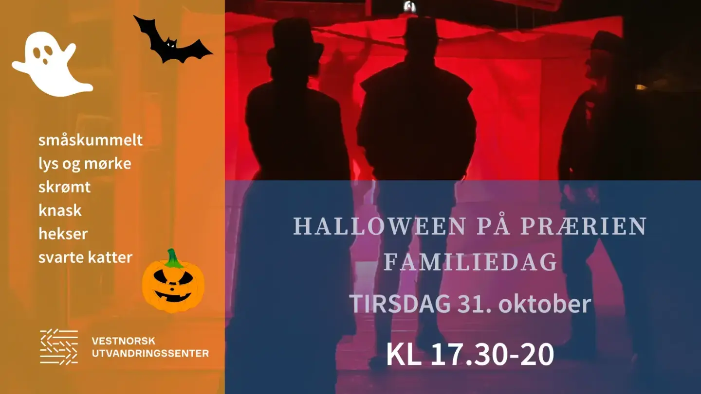 Halloween menneskesilhouetter og symbol - flaggermus, gresskar og spøkelse