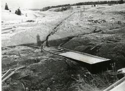Befaring på Kongsvingervegen i Hedmark 1955